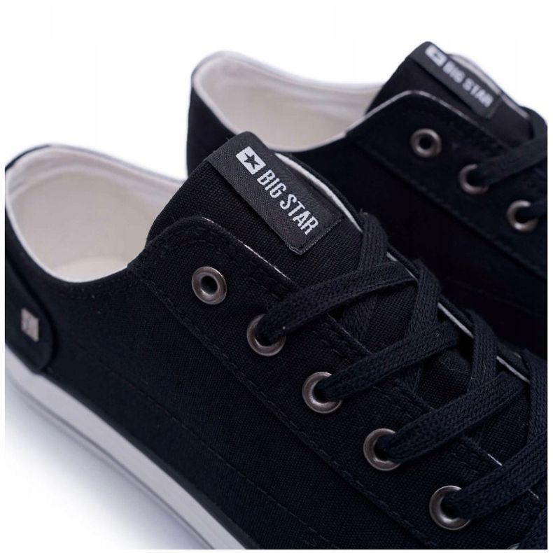 Pánské tenisky Big Star černé DD174273 černý 5