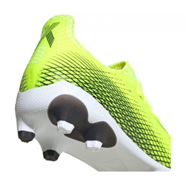 Kopačky Adidas X Ghosted.3 Mg Jr FW6975 vícebarevný zelený 2