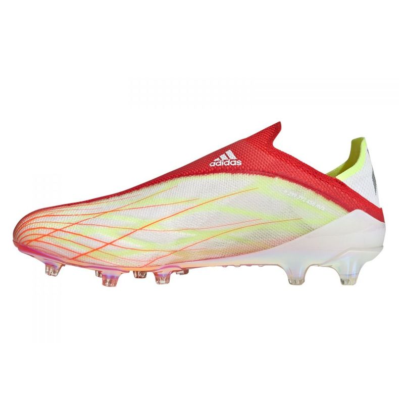 Kopačky Adidas X Speedflow + Ag M FY6872 červená, oranžová, bílá červené 1 Kopačky Adidas X Speedflow + Ag M FY6872 červená, oranžová, bílá červené 1