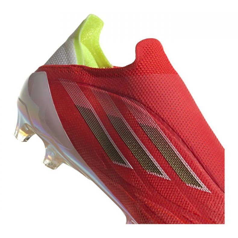 Kopačky Adidas X Speedflow + Ag M FY6872 červená, oranžová, bílá červené 2 Kopačky Adidas X Speedflow + Ag M FY6872 červená, oranžová, bílá červené 2