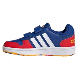 Boty Adidas Hoops 2.0 C Jr FY9443 černý modrý 1