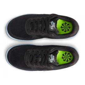 Boty Nike Air Force 1 Crater Flyknit Jr DH3375-001 černý 1
