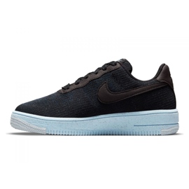Boty Nike Air Force 1 Crater Flyknit Jr DH3375-001 černá 2