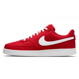 Nike Court Vision Low Canvas M DB7779-600 červený 1