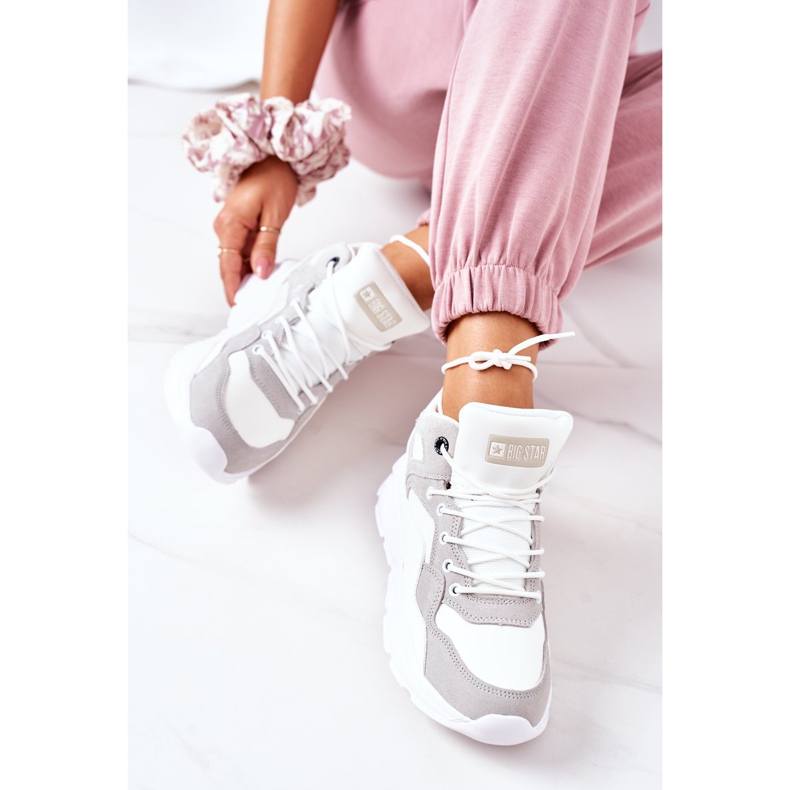 Dámská sportovní obuv Tenisky Big Star GG274643 White bílý 1
