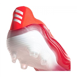 Kopačky Adidas Copa Sense + Fg M FY6217 vícebarevný červený 2