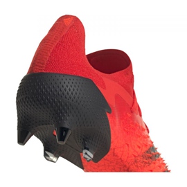 Kopačky Adidas Predator Freak.1 Low Sg M FY6267 červená, černá červený 1