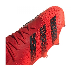 Kopačky Adidas Predator Freak.1 Low Sg M FY6267 červená černá červené 2 Kopačky Adidas Predator Freak.1 Low Sg M FY6267 červená černá červené 2