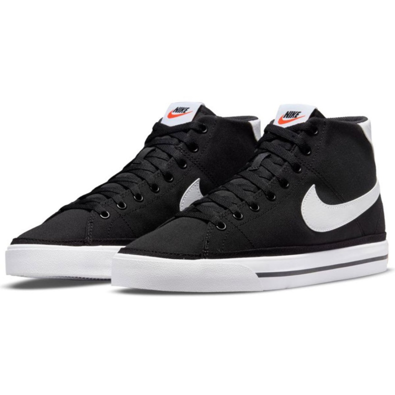 Nike Court Legacy Mid Canvas M DD0162 001 černý 1