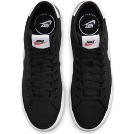 Nike Court Legacy Mid Canvas M DD0162 001 černý 2