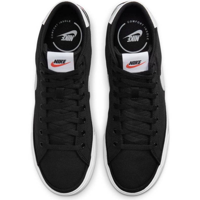 Nike Court Legacy Mid Canvas M DD0162 001 černý 2