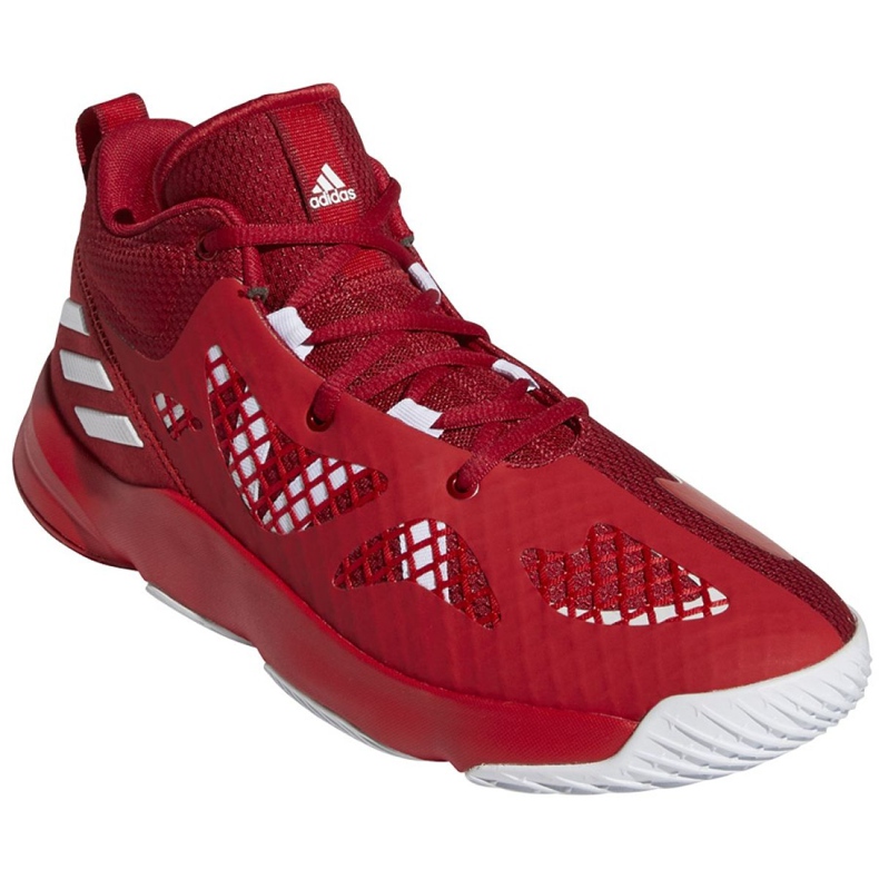Basketbalové boty Adidas Pro N3XT 2021 M G58890 vícebarevný červený 2