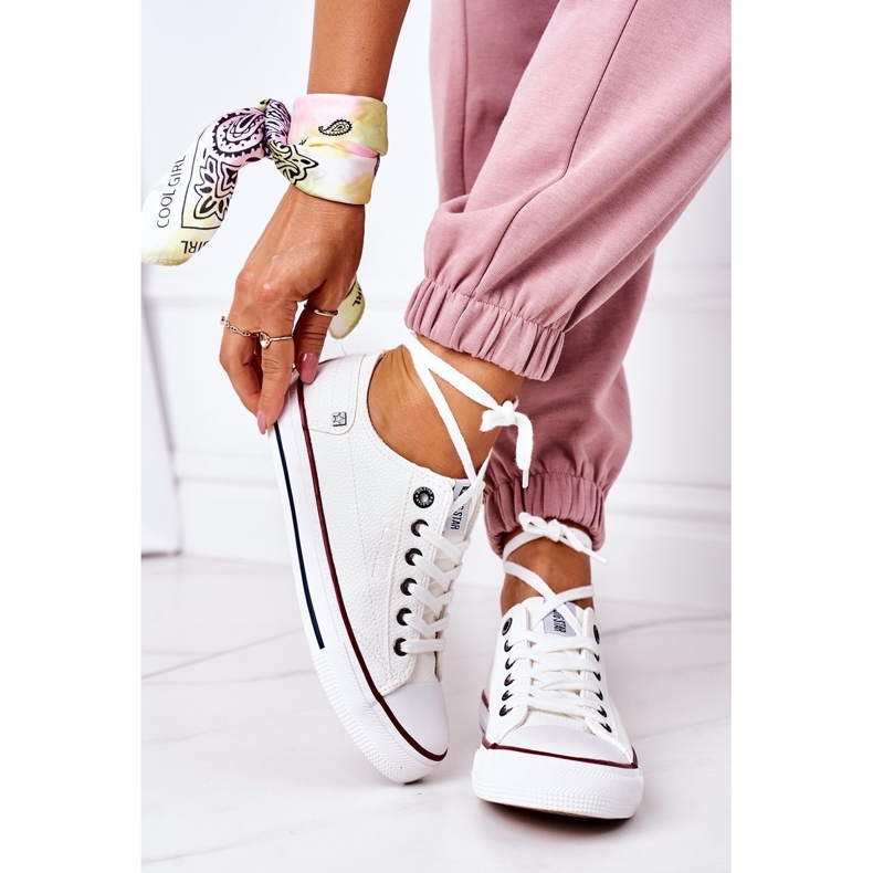 Dámské tenisky Big Star II274001 Bílé bílý 2