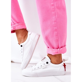 Dámské kožené tenisky Big Star GG274160 bílé bílý 2