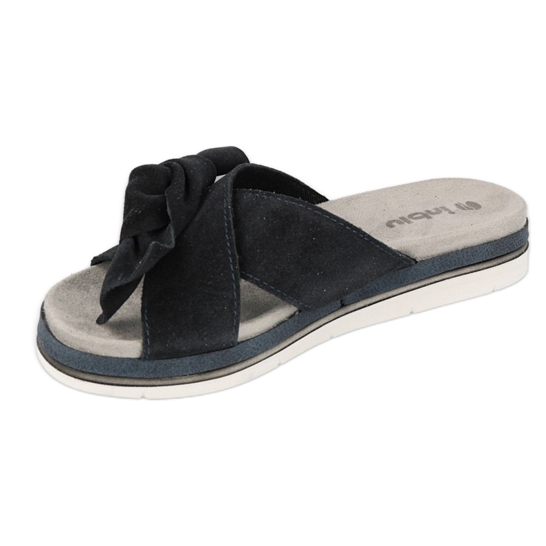 Inblu pantofle dámské boty 158D156 námořnická modrá 2