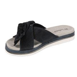 Inblu pantofle dámské boty 158D156 námořnická modrá 1