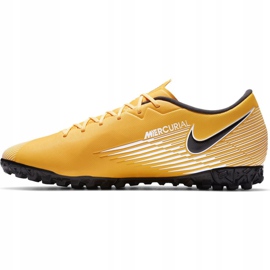 Kopačky Nike Mercurial Vapor 13 Academy Tf M AT7996 801 pomeranče a červené 2