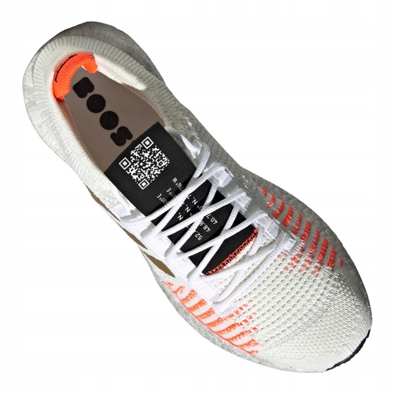 Boty Adidas PulseBOOST Hd M EE9564 bílý pomerančový 4