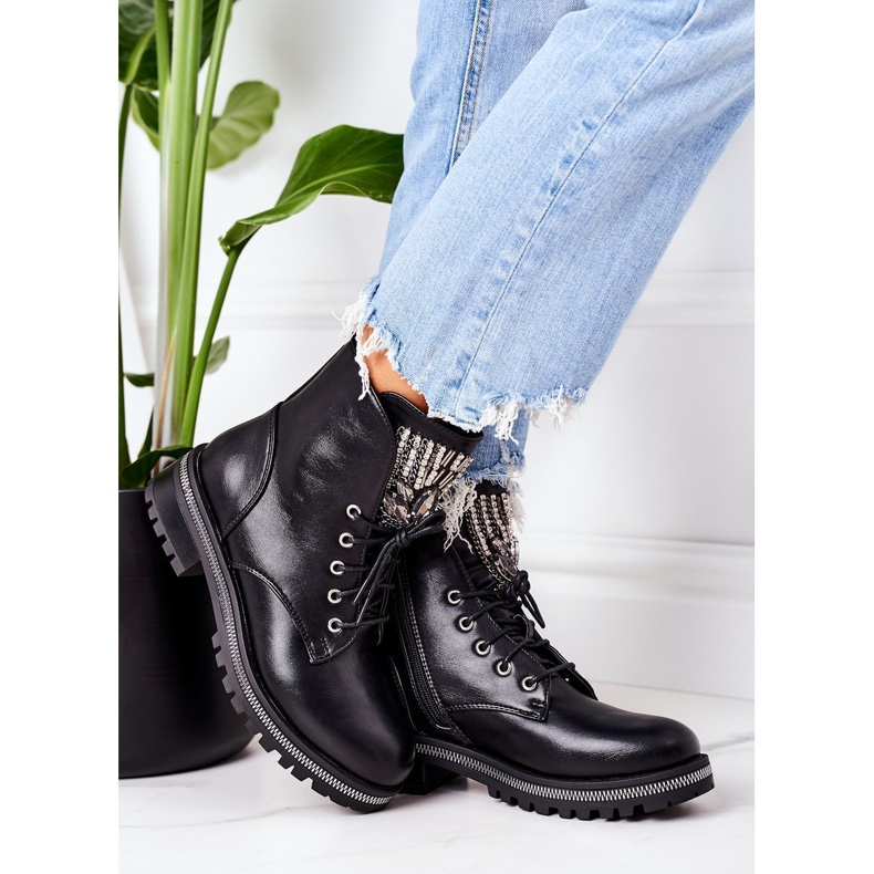 PS1 Teplí dělníci se zirkony černé Pozor černá 1