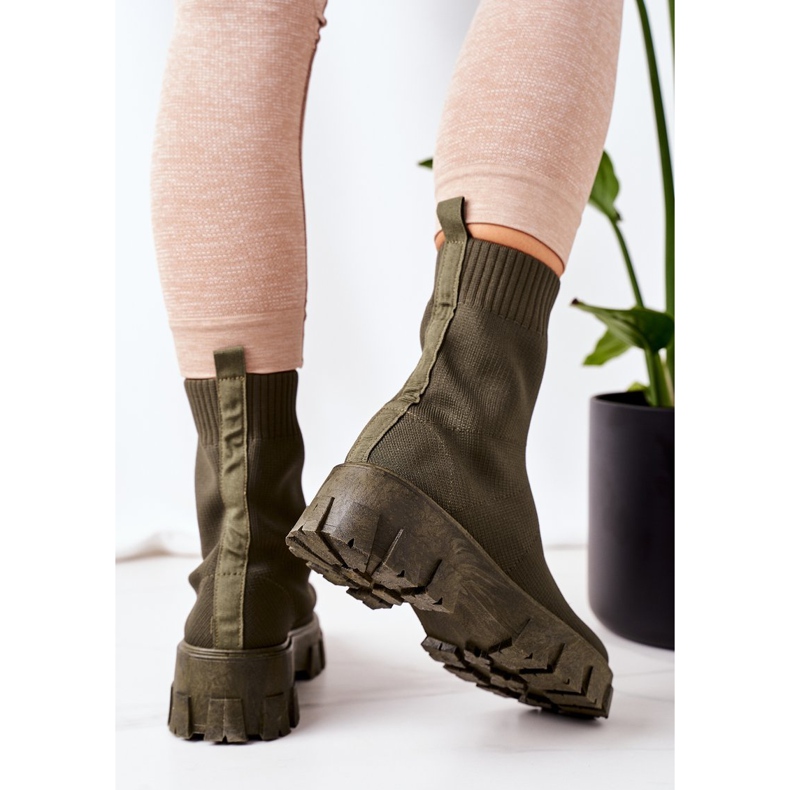 PS1 Pracovníci elastické látky na platformě zelené inspirace zelená 2