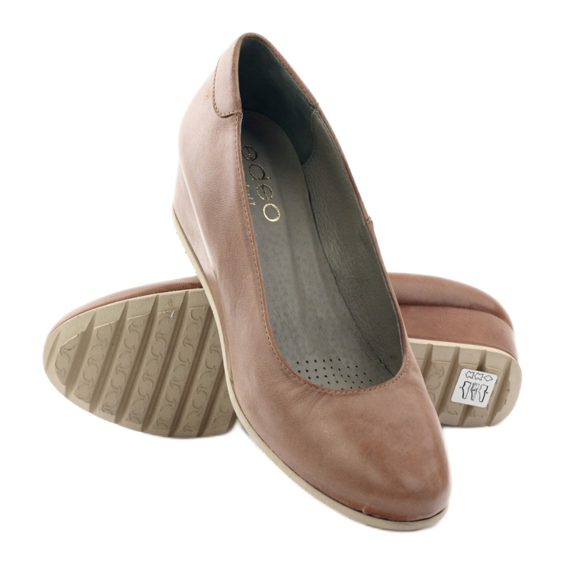 Čerpadla klínová Edeo 2354 béžová béžový 3