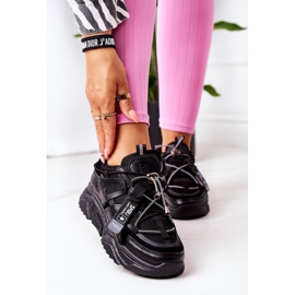 PE1 Dámské sportovní boty Tenisky černé daleko černá 2