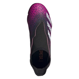 Kopačky Adidas Predator Freak .3 Ll Tf Jr FY7637 černý růžový 2