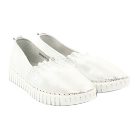 Dámské boty Filippo DP068 stříbrné šedá 4