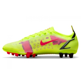 Kopačky Nike Vapor 14 Elite Ag M CZ8717-760 žlutá zelená 1
