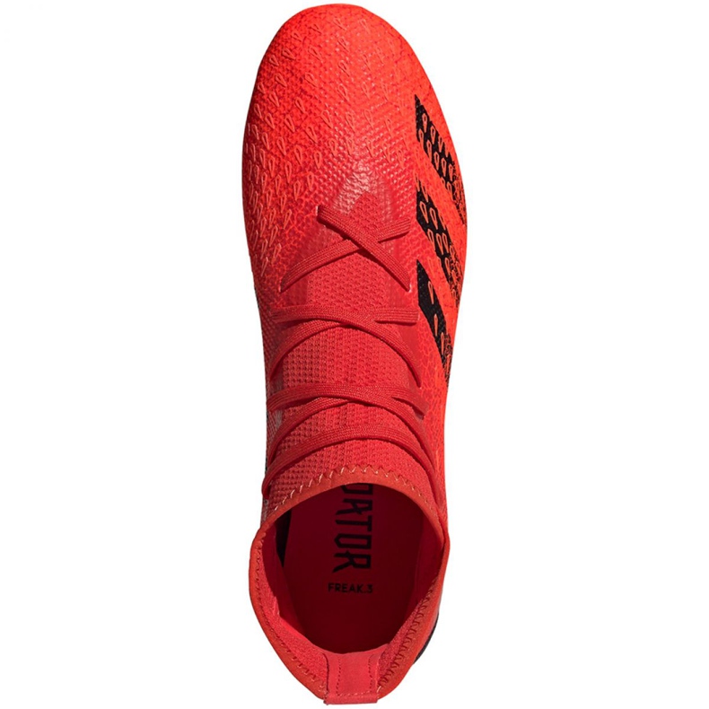 Kopačky Adidas Predator Freak.3 Mg M FY6303 vícebarevný pomeranče a červené 2