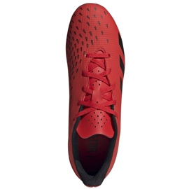 Kopačky Adidas Predator Freak.4 Fg M FY6319 červený červený 1