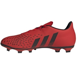 Kopačky Adidas Predator Freak.4 Fg M FY6319 červený červený 2