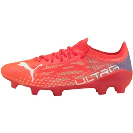 Kopačky Puma Ultra 1.3 Fg Ag M 106477 02 červený pomeranče a červené 1