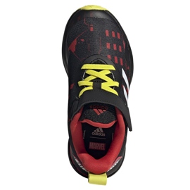 Boty Adidas FortaRun Superhero C Jr H67853 černý červený žluť 2