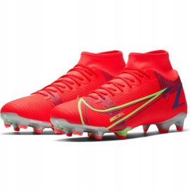 Kopačky Nike Mercurial Superfly 8 Academy Mg M CV0843 600 červený 3