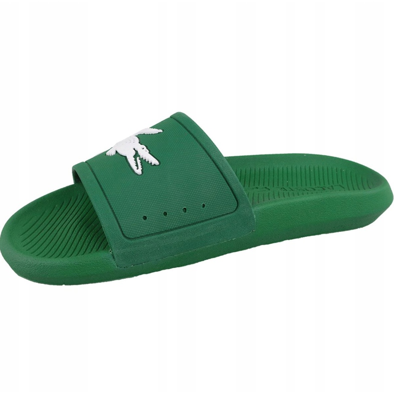 Lacoste Croco Slide 119 1 M 737CMA00181R7 zelená 1 Lacoste Croco Slide 119 1 M 737CMA00181R7 zelená 1