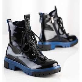 ARTIKER Kožení černí dělníci černá 1