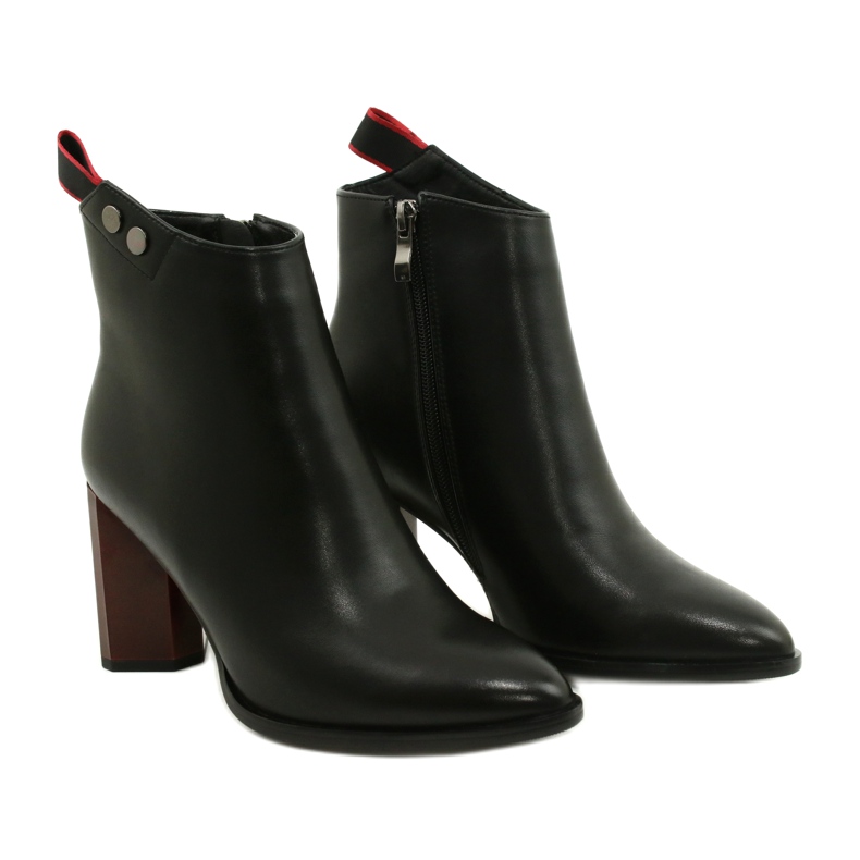 Černé boty Filippo DBT1553 / 21 BK černá 2