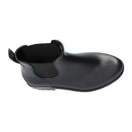 American Club Dámské černé boty, Matte Boots Kal15/22 černý 3