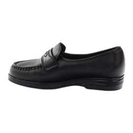 Solo Sólové mokasíny pro citlivé nohy Comfort Black 015 černý 2