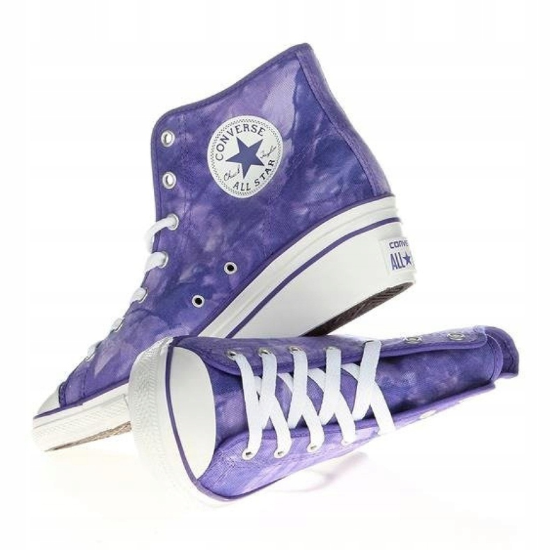 Converse Chuck Taylor Side W 542469F fialová 3