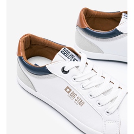 Pánské bílé tenisky Big Star od Josepha bílý 2