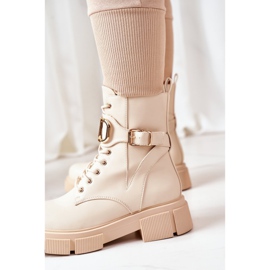 PS1 Teplí dělníci se zlatou sponou, béžová Maybelle béžový 1