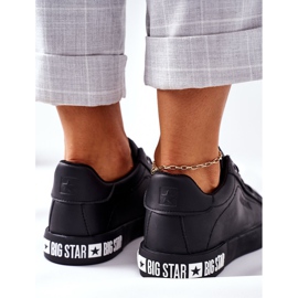 Dámské kožené tenisky Big Star II274030 černé černá 1