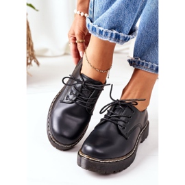 Kožené Oxfordky Big Star II274107 Černá černý 2