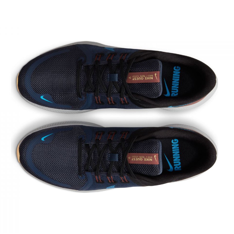 Běžecká obuv Nike Quest 4 M DA1105-400 námořnická modrá 1