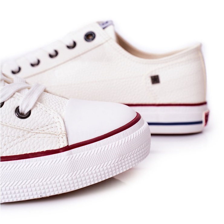 Pánské kožené tenisky Big Star II174001 White bílý 1