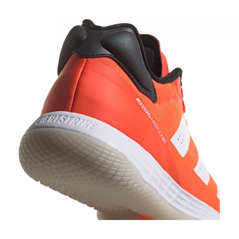 Sálová obuv adidas Adizero FastCourt 2.0 M FZ4668 vícebarevný oranžový 1