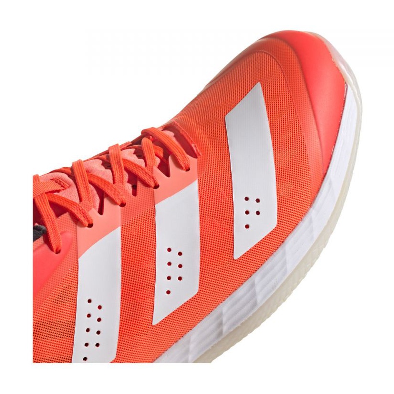 Sálová obuv adidas Adizero FastCourt 2.0 M FZ4668 vícebarevný pomerančový 2
