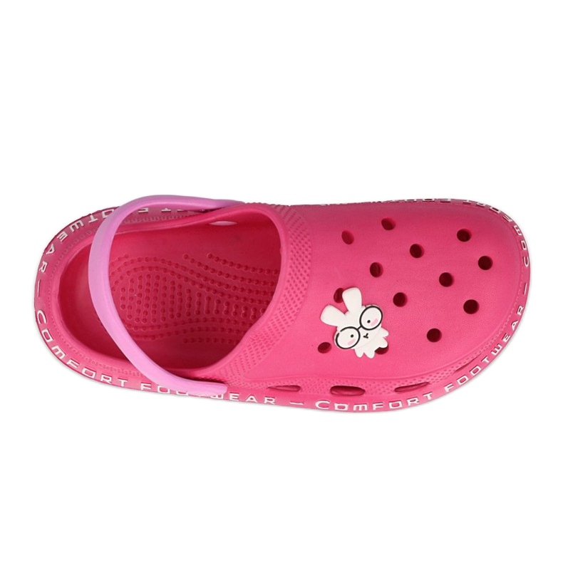 Ostatní dětské boty Befado - tmavě růžová 159Y105 bílý růžový 2